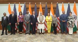 PM Narendra Modi with US congressional delegation